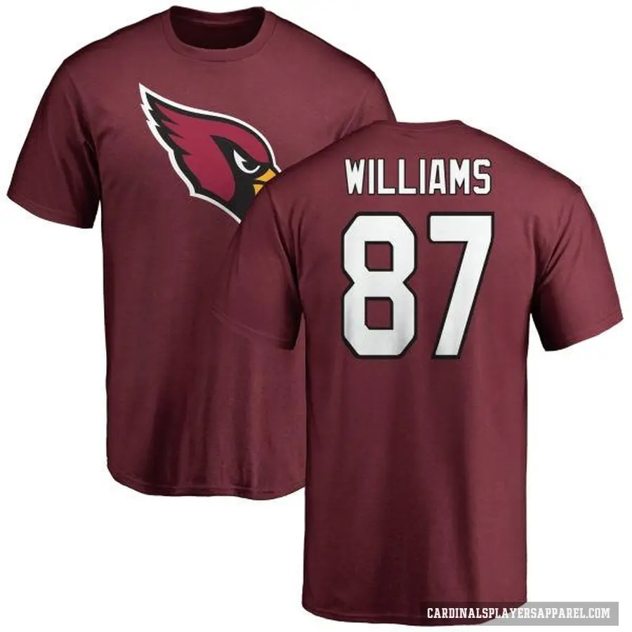 Youth ＃87 Maxx Williams Arizona Cardinals Logo T-Shirt Maroon
